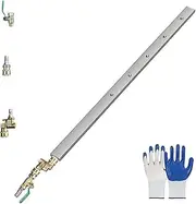 Car Radiator Cleaning Tool,24'' Car Radiator Cleaner Wand Tool With And Two 1/4'' Quick Coupler,For Household Cars, Trucks, Rv Radiators
