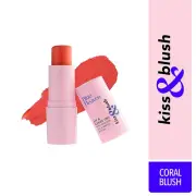 Blue Heaven Kiss & Blush, Lip, Cheek & Eyes Tint, Muted Peach, 8.5gm