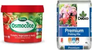 Osmocote Vegetable and Herb Controlled Release Fertiliser, 700G & Debco Premi...