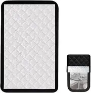 Xvilmaun RV Door Window Grille, Travel Trailer Sun Shade - Travel Trailer Window Foldable Sun Shade | Folding Sun Shade Privacy Screen Window Cover for Motorhomes, Motorhomes