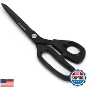 SLEMOON Tailor Scissors Heavy Duty 8.5 Inch, Multi-Purpose Titanium Coated Pr