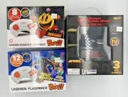 2 AtGames Flashback with 8 & 12 Games, 1 Midway Classic with 3 Games, New