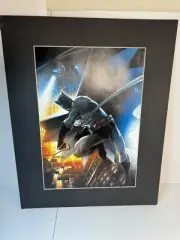 Batman The Dark Knight Premium Print Matted VERY NICE