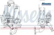 EGR GAS RECIRCULATION VALVE NIS989461 NISSENS I