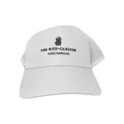 Nike Dri-Fit The Ritz-Carlton Maui Hawaii Baseball Cap Adjustable White Mens New