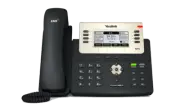 Yealink SIP-T27G 6 Lines HD Voice PoE Gigabit VOIP IP Phone with Power Adapter