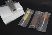Chocolate Bar Wrappers, 2"x6" 200pcs Heat Seal Bags Granola Bar Packaging for Candy, Cereal Energy, Protein and Lollipop, Sealable Cellophane Bag, Translucent