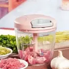 Manual Food Chopper Pull Cord Vegetable Slicer Hand Blender Cutter Kitchen Tool