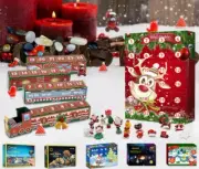 Christmas Advent Calendar 2021 24Days Countdown Fidget Toys Stone Xmas .a