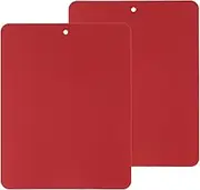 Linden Sweden Flexible Cutting Board 2-Pack - Lays Flat for Secure Work Surface - Extra-Thick for Durability - BPA-Free and Food-Safe (Red)