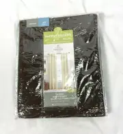 JCP Home Chocolate Jenner Rod-Pocket/Back-Tab Lined Curtain Panel, 40"x45"