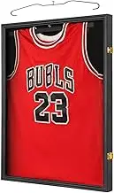Jinchuan Jersey Frame Display Case Large Frames Shadow Box Lockable with UV Protection for Baseball Basketball Football Soccer Hockey Sport Shirt
