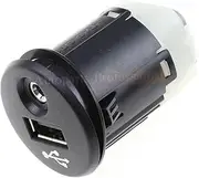 GIFAYUAN Fit for N-i-s-s-a-n Juke Qashqai XTrail Micra Note NV200 Auto Accessorie Car USB AUX Port Adapter 28023-BH00A 28023BH00A
