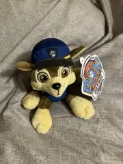 PAW Patrol Chase Plush Spin Master Cute NEW w tags NWT Spin Master 2016 Stuffed