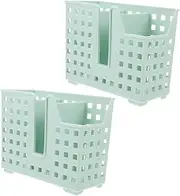 VERDANVERSE Dishwasher Utensil Holder 3 Section Storage Rack Universal Chopsticks Drying Basket for Quick Drainage