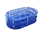 Desktop Organizer Rack Tool Organizer Stand Rack Storage Holder Aluminium Alloy For Model Car Hardwareblue