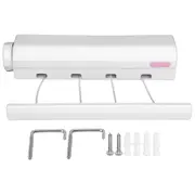 Telescopic Retractable Clothesline Clothes Drying Rope Hanger for Indoor Outdoor SuppliesFour Ropes