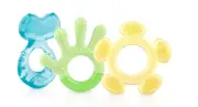 Nuby 3 Step Soothing Teether 3 Piece Set- Assorted Color