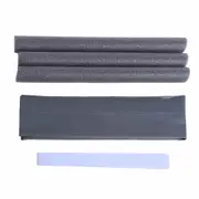 Door Draft Stopper Sweep Seal Bottom Strip Blocks of Doors for Exterior Interior Doors -Gray