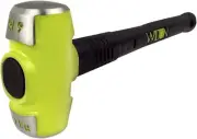 Wilton BASH 20616 16" 6 Lb Head Sledge Hammer Unbreakable Rubber Handle