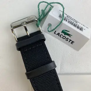 正版公司貨 - Lacoste 鱷魚 運動家活力時尚腕錶 44mm- 紅/黑/藍