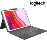 Logitech Combo Touch KeyBoard Trackpad Case For iPad 10.2" Inch 9th/8th/7th Gen