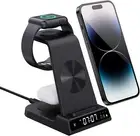 3-in-1 Wireless Charger Dock Charging Station For Watch Phone Multiple Devices