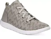 New BEARPAW Gracie Lace-Up Sneakers Microsuede casual lightweight perfroated