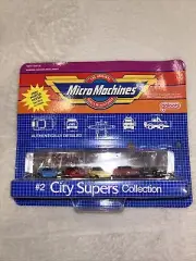 Micro Machines 1988 Galoob #2 City Supers Collection NIB