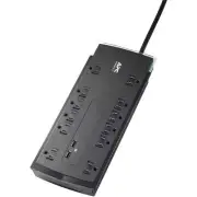 APC Surge Protector, 12 Outlet Power Strip with USB Ports, P12U2, 4320 Joules