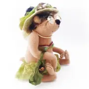 Cloth Art Doll Pattern "Alisa Brown" By Jill Maas