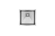 SWEDIA Dante Stainless Steel Kitchen Sink - 450mm Single Bowl - 1.5mm Thick - Top/Under Mount