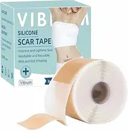 Silicone Scar Sheets(1.6'' X 60''Roll-1.5M), Professional Silicone Scar Tape Roll, Reusable Scar Removal Sheet, Soft Easy Tear Silicone Scar Tape for C-Section, Surgery, Burn, Keloid, Acne Etc.