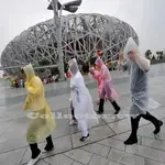 ✤宜家✤戶外旅行旅遊一次性雨衣 便攜式透明雨衣 拋棄式雨衣 男女適用