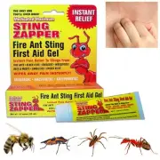 Medicated Gel for Fire Ants Bugs Bite First Aid Sting Zapper Treatment for In