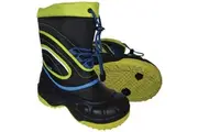 XTM Buzz Kids Aprs Snow Boots Black/Yellow/Blue Size Euro 27/28 US 10/11