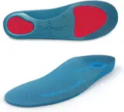 Footlogics Plantar Fasciitis Orthotic Insoles, Designed for Heel Pain and Pla...