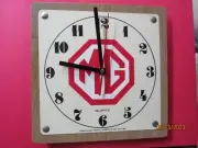 !!! MG !!! CLOCK FACE (9 INCH SQUARE) "GREAT HOLIDAY GIFT"