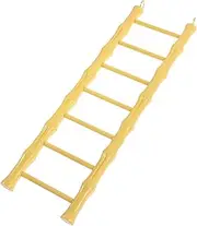 Milisten Bird Ladder Hamster Toy Parrot Step Ladder Budgie Training Climbing Toy