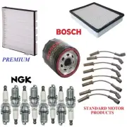 Tune Up Kit Filters Wire Spark Plugs For CHEVROLET AVALANCHE V8 6.0L 2009
