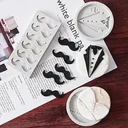 3PCS Wedding Bride Groom Silicone Mould Beard Chocolate Mould Fondant Mould Cake Mould Cookie Mould Baking Mould