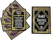 Hard Truths - A Fate Altering Oracle Deck - 66 Enlightening Cards with Meanings to Disrupt Patterns for Realignment and Transformation
