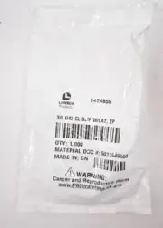 Lawson Clevis SLip Hook w Latch 1424855 Grade 43 3/8" 5400lb Zinc Plated