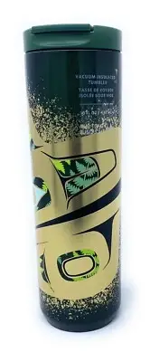 Starbucks +Alison Bremner Limited Edition Vacuum Insulated Tumbler 16oz -NEW!