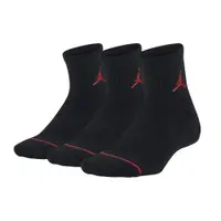 在飛比找PChome24h購物優惠-Nike 襪子 Jordan 黑 紅 男女款 短襪 中筒襪 