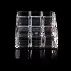Clear Acrylic 9 Lipstick Holder Display Cosmetic Organizer Makeup Case Stor-$i