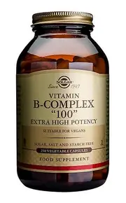 Solgar Vitamin B-Complex "100" Vegetable Capsules, 250