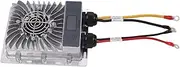 MPPT Solar Charge Controller, 12V 24V 600W Buck Aluminum Solar Panel Regulator with LCD Display, 10‑30V Adjustable Battery Regulator for Lithium, Lithium Iron Battery