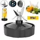 For Nutri Ninja Auto IQ Blade Blender Steel 7-Fin Replacement Extractor Blade AU
