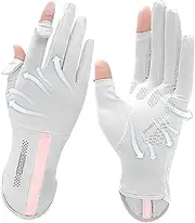[Generic] Womens Riding Mittens - Summer Sunproof Womens Mittens - Fashionable Outdoor Mittens for Travel, Fishing, Riding